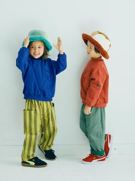 「アイテム（スウェット）」を使った、F.O.OnlineStoreさん（キッズ・110cm）の秋コーディネート