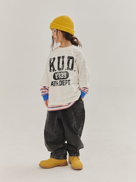 「アイテム（Tシャツ/カットソー）」を使った、F.O.OnlineStoreさん（キッズ・120cm）の秋コーディネート