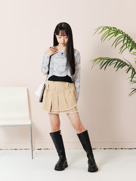 「アイテム（バッグ）」を使った、F.O.OnlineStoreさん（キッズ・154cm）の夏コーディネート