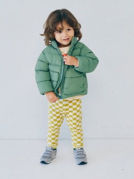 「アイテム（ダウンジャケット/コート）」を使った、F.O.OnlineStoreさん（キッズ・90cm）の秋コーディネート