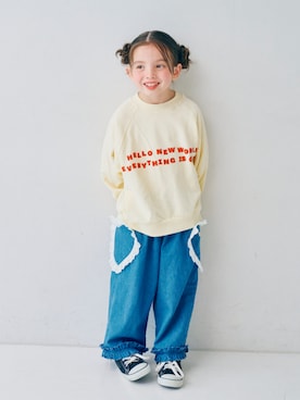 「アイテム（トップス）」を使った、F.O.OnlineStoreさん（キッズ・110cm）の冬コーディネート