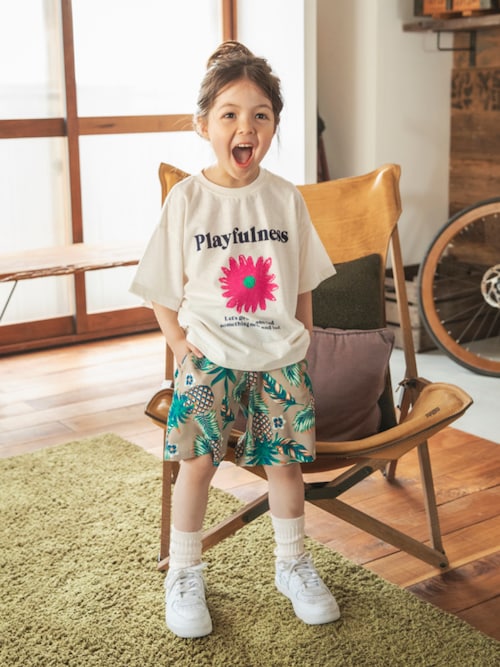 セール】【リンク/ジュニア対応】4柄グラフィック半袖Tシャツ（T