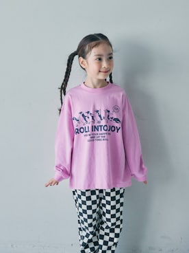「BREEZE（ブリーズ）のアイテム（Tシャツ/カットソー）」を使った、F.O.OnlineStoreさん（キッズ・110cm）の秋コーディネート