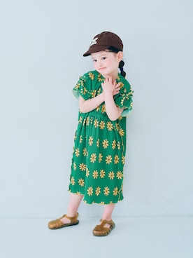 「p.premier（ピードットプルミエ）のアイテム」を使った、F.O.OnlineStoreさん（キッズ・110cm）の春コーディネート