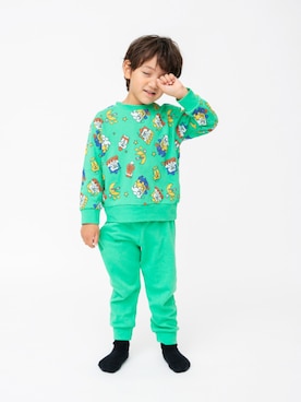 「アイテム（ルームウェア）」を使った、F.O.OnlineStoreさん（キッズ・110cm）の秋コーディネート