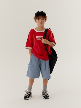 「BREEZE（ブリーズ）のアイテム」を使った、F.O.OnlineStoreさん（キッズ・120cm）の春コーディネート