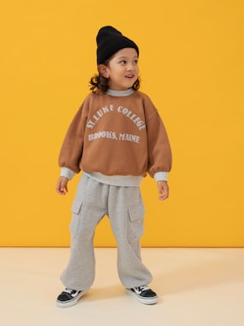 「BREEZE（ブリーズ）のアイテム」を使った、F.O.OnlineStoreさん（キッズ・110cm）の秋コーディネート