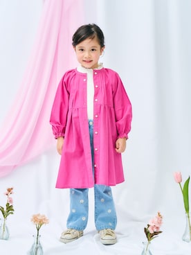 「アイテム（ワンピース/ドレス）」を使った、F.O.OnlineStoreさん（キッズ・110cm）の冬コーディネート