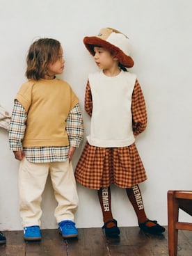 「アイテム（ワンピース/ドレス）」を使った、F.O.OnlineStoreさん（キッズ・110cm）の秋コーディネート