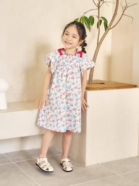 「アイテム（アクセサリー）」を使った、F.O.OnlineStoreさん（キッズ・110cm）の春コーディネート