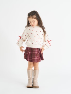 「アイテム（スウェット）」を使った、F.O.OnlineStoreさん（キッズ・110cm）の秋コーディネート