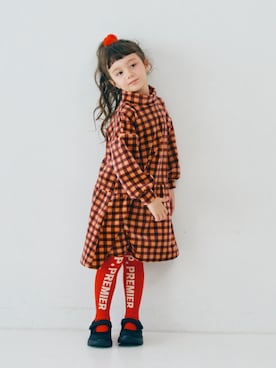 「アイテム（ワンピース/ドレス）」を使った、F.O.OnlineStoreさん（キッズ・110cm）の秋コーディネート