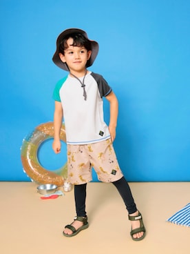 「アイテム（水着）」を使った、F.O.OnlineStoreさん（キッズ・110cm）の夏コーディネート