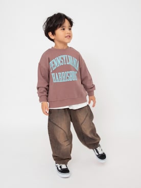 「アイテム（パンツ）」を使った、F.O.OnlineStoreさん（キッズ・110cm）の秋コーディネート