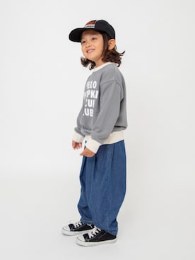 「アイテム（スウェット）」を使った、F.O.OnlineStoreさん（キッズ・110cm）の秋コーディネート