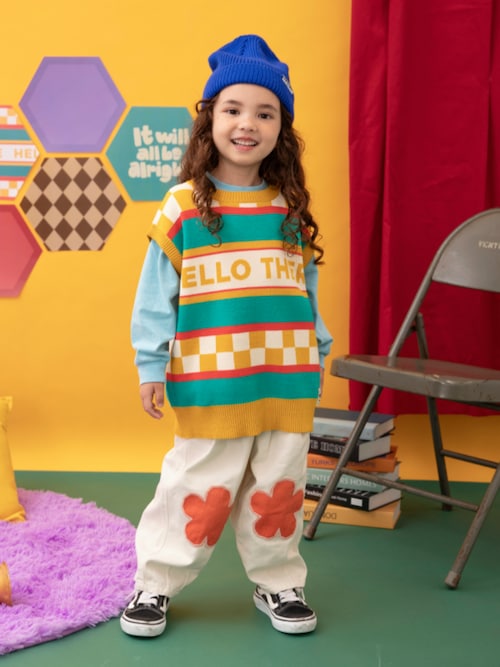 セール】Im Jelly！フラワーパッチタックパンツ（その他パンツ