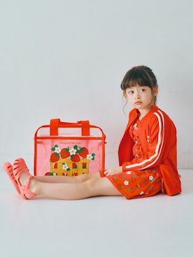 「p.premier（ピードットプルミエ）のアイテム」を使った、F.O.OnlineStoreさん（キッズ・110cm）の冬コーディネート