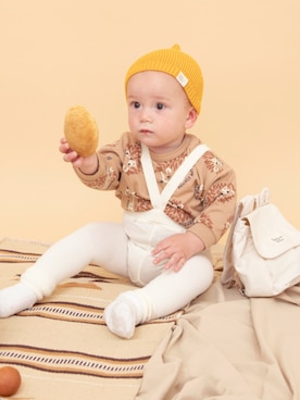 「アイテム（ママ＆ベビー）」を使った、F.O.OnlineStoreさん（キッズ・70cm）の冬コーディネート