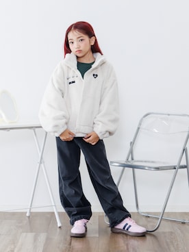 「アイテム（ブルゾン）」を使った、F.O.OnlineStoreさん（キッズ・139cm）の秋コーディネート