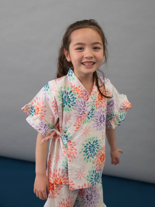 BREEZE 甚平 130cm 昆虫プリント BREEZE 甚平 130cm 昆虫プリント BREEZE 甚平 130cm 昆虫プリント 楽天