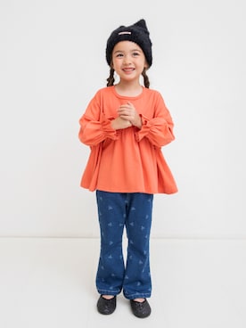 「アイテム（パンプス）」を使った、F.O.OnlineStoreさん（キッズ・110cm）の夏コーディネート