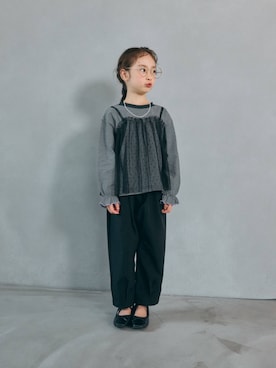 「BREEZE（ブリーズ）のアイテム（Tシャツ/カットソー）」を使った、F.O.OnlineStoreさん（キッズ・110cm）の秋コーディネート