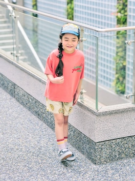 「F.O.KIDS（エフオーキッズ）のアイテム」を使った、F.O.OnlineStoreさん（キッズ・110cm）の春コーディネート