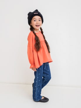 「アイテム（ニットキャップ/ビーニー）」を使った、F.O.OnlineStoreさん（キッズ・110cm）の夏コーディネート
