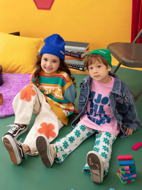 セール】Im Jelly！フラワーパッチタックパンツ（その他パンツ