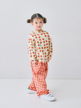 「アイテム（パンツ）」を使った、F.O.OnlineStoreさん（キッズ・110cm）の冬コーディネート