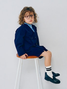 「アイテム（フォーマルスーツ/小物）」を使った、F.O.OnlineStoreさん（キッズ・110cm）の秋コーディネート