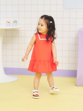 「F.O.Online Store」｜F.O.OnlineStoreさん（キッズ・90cm）の春コーディネート