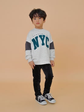 「アイテム（パンツ）」を使った、F.O.OnlineStoreさん（キッズ・110cm）の秋コーディネート