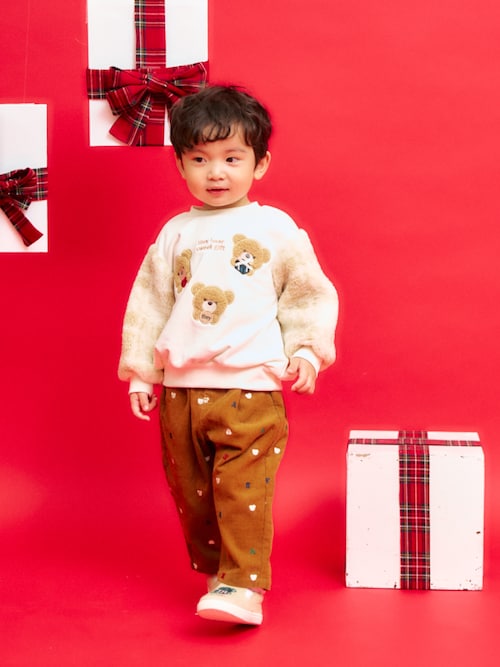 セール】【リンク】tiny bear 刺繍パンツ（その他パンツ）｜apres les