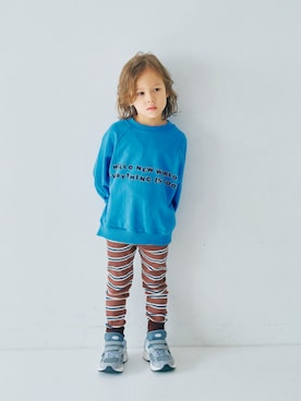 「アイテム（スウェット）」を使った、F.O.OnlineStoreさん（キッズ・110cm）の冬コーディネート