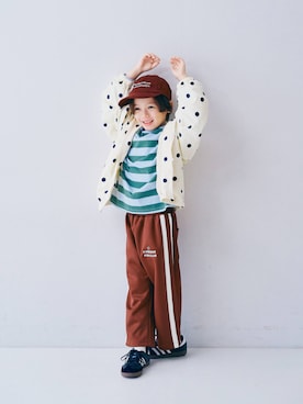 「p.premier（ピードットプルミエ）のアイテム」を使った、F.O.OnlineStoreさん（キッズ・110cm）の夏コーディネート