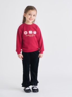 「アイテム（パンプス）」を使った、F.O.OnlineStoreさん（キッズ・110cm）の秋コーディネート