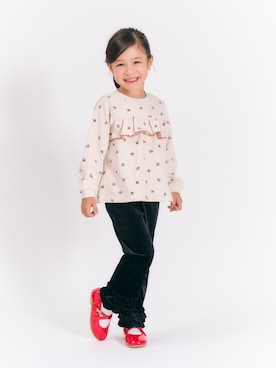 「アイテム（シューズ）」を使った、F.O.OnlineStoreさん（キッズ・110cm）の秋コーディネート