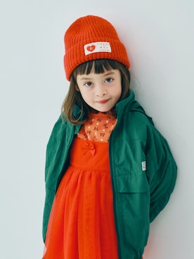 「アイテム（ワンピース/ドレス）」を使った、F.O.OnlineStoreさん（キッズ・110cm）の秋コーディネート