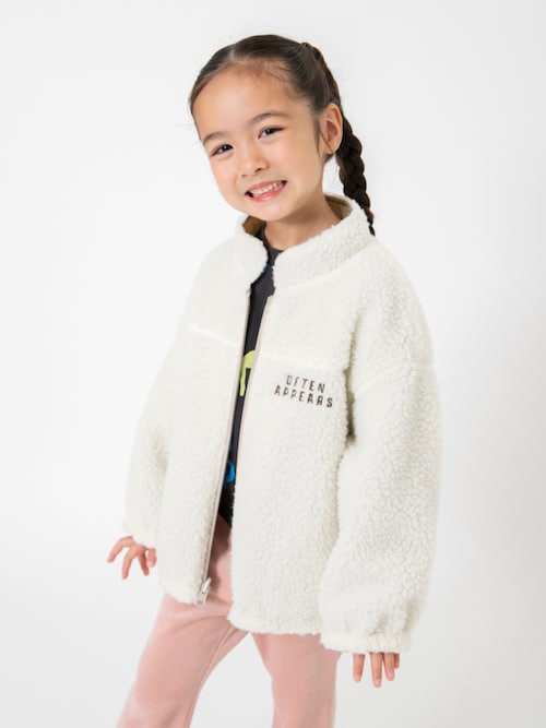 セール】【2WAY/両面主役！】リバーシブルボアジャケット（ブルゾン