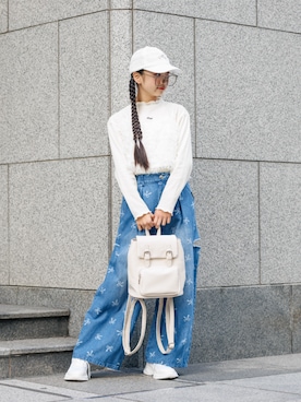 「アイテム（帽子）」を使った、F.O.OnlineStoreさん（キッズ・151cm）の夏コーディネート
