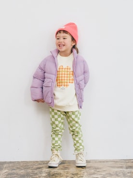 「アイテム（スウェット）」を使った、F.O.OnlineStoreさん（キッズ・110cm）の秋コーディネート
