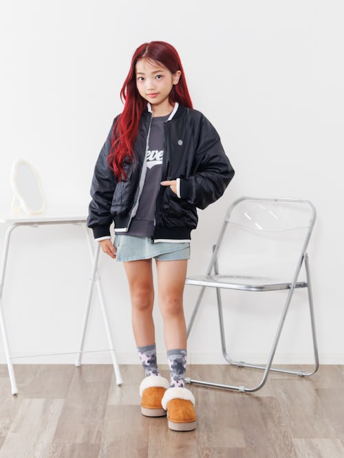 リバーシブルブルゾン（ブルゾン）｜algy（アルジー）の