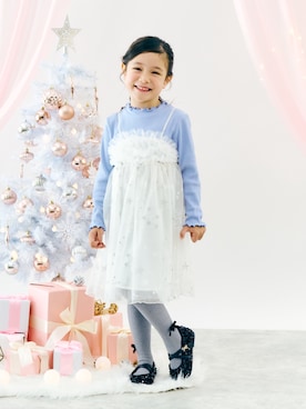 「アイテム（レッグウェア）」を使った、F.O.OnlineStoreさん（キッズ・110cm）の秋コーディネート