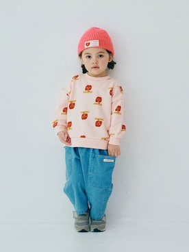 「アイテム（トップス）」を使った、F.O.OnlineStoreさん（キッズ・90cm）の冬コーディネート