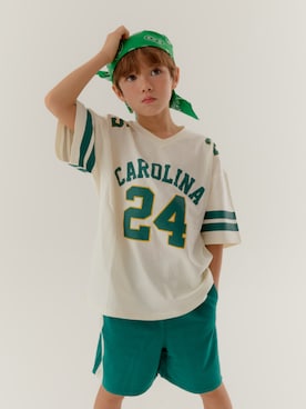 「BREEZE（ブリーズ）のアイテム」を使った、F.O.OnlineStoreさん（キッズ・120cm）の春コーディネート