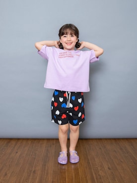 「BREEZE（ブリーズ）のアイテム」を使った、F.O.OnlineStoreさん（キッズ・110cm）の夏コーディネート