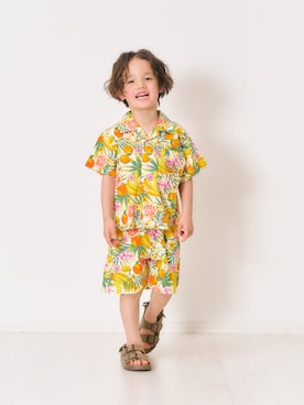 「アイテム（セットアップ）」を使った、F.O.OnlineStoreさん（キッズ・110cm）の春コーディネート