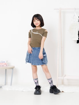 F.O.OnlineStoreさん（キッズ・130cm）の春コーディネート
