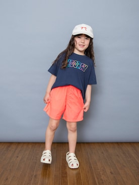 「BREEZE（ブリーズ）のアイテム」を使った、F.O.OnlineStoreさん（キッズ・110cm）の夏コーディネート